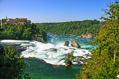 Rheinfall bei Schaffhausen/Schweiz